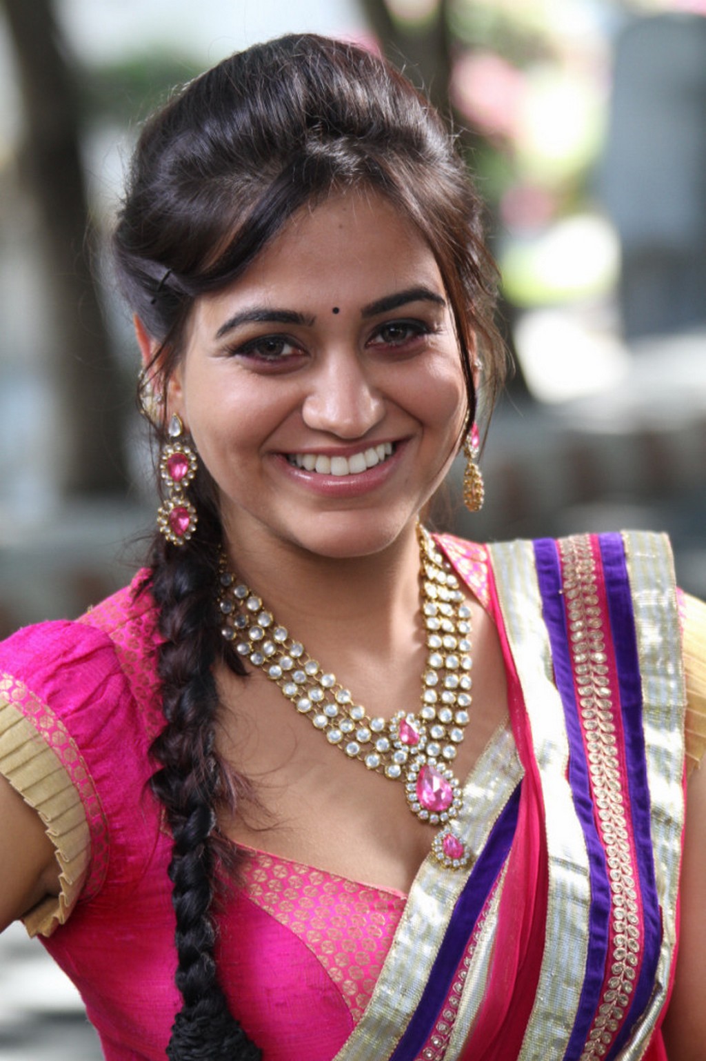 Aksha in Half Saree Photos